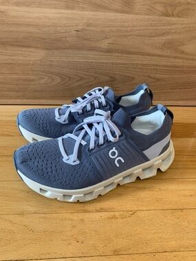 On Cloudswift 4 Women's Running Shoes in Metal / Heather - Size 7.5